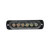 Luz direccional con 6 LEDS, color ambar/claro, 12-24 VCD
