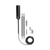 Antena Omnidireccional para Amplificador o Modem 4G/3G | Con montaje para espejo de Trailer | Rangos de frecuencia 700-900 MHz, 1710-2270 MHz | Ganancia Máxima 3.5 dBi.