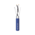 Bobina de 305 metros de cable BLINDADO, 2 X 22 AWG, Uso INTERIOR, tipo CMP-CL3P, FPLP, FT6; UL de COMUNICACIÓN de datos