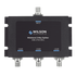 Divisor de potencia de 3 vías para la distribución de señal a tres antenas de servicio | 4.8 dB de pérdida por puerto | Conectores F hembra