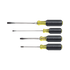 Juego de desarmadores de punta ranurada y Phillips de 4 piezas.