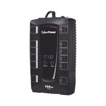 UPS de 750 VA/450 W, Topología Línea Interactiva, Entrada 120 Vca NEMA 5-15P, Tipo Gabinete Compacto, Con 12 Tomas NEMA 5-15R