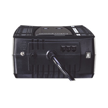 UPS de 750 VA/450 W, Topología Línea Interactiva, Entrada 120 Vca NEMA 5-15P, Tipo Gabinete Compacto, Con 12 Tomas NEMA 5-15R