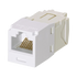 Conector Jack RJ45 Estilo TG, Mini-Com, Categoría 6, de 8 posiciones y 8 cables, Color Blanco