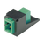 Módulo Acoplador SC/APC Simplex, para Fibra Óptica Monomodo OS1/OS2, Tipo Mini-Com, Color Negro
