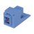 Módulo Acoplador SC Simplex, para Fibra Óptica Monomodo OS1/OS2, Tipo Mini-Com, Color Azul