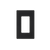 Placa de pared 1 espacio, para atenuador (dimmer), switch ó control remoto inalámbrico LUTRON.