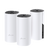 KIT de sistema inalámbrico y HomePlug AV1000, Deco P9 mesh híbrido para hogar, doble banda AC, doble puerto Gigabit, 2 antenas internas compatible con Alexa.