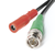 Cable Coaxial Armado con Conector BNC (Video) y Alimentación / Longitud de 20 mts / Optimizado para Cámaras 4K / Uso en Interior