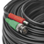 Cable Coaxial Armado con Conector BNC (Video) y Alimentación / Longitud de 30 mts / Optimizado para Cámaras 4K / Uso en Interior.