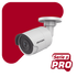 Bala IP 8 Megapixel (4K) / Serie PRO / 30 mts IR EXIR / Exterior IP67 / Lente 2.8 mm / WDR / PoE / Micro SD / Videoanaliticos Integrados