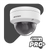 Domo IP 4 Megapixel / Lente 2.8 mm / 30 mts IR EXIR / Exterior IP67 / IK10 /  WDR 120 dB / PoE / Videoanaliticos (Filtro de Falsas Alarmas) / Ultra Baja Iluminación / Entrada y Salida de Audio y Alarma