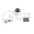 Domo IP 6 Megapixel / Serie PRO + / 30 mts IR EXIR / Exterior IP67 / IK10 / Lente 2.8 mm / WDR / PoE / Micro SD / Audio y Alarmas / Videoanaliticos Integrados