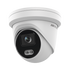 Turret IP 4 Megapixel / Imagen a color 24/7 / Lente 4 mm / Luz Blanca 40 mts / Exterior IP67 / Micrófono Integrado / WDR 120 dB / Audio y Alarma