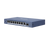 Switch PoE+ / 8 Puertos Gigabit 802.3 af/at (30 W) / 1 Puerto Gigabit Uplink / 1 Puertos SFP