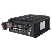 NVR Móvil de 8 Canales de 2 Megapixel / 8 Puertos PoE / 2 Bahías de Disco Duro de 2 TB / Soporta GPS