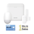 (AX PRO) KIT de Alarma AX PRO con GSM (3G/4G) / Incluye: 1 Hub / 1 Sensor PIR / 1 Contacto Magnético / 1 Control Remoto /1 MICROSIM30M2M incluye 1 mes de servicio/ Wi-Fi / Compatible con Hik-Connect P2P