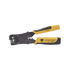 Pinza 3 en 1: Pelacables/ Terminado/ Probador para UTP. Enchufe Modular de Prueba para RJ45/RJ11/RJ22. Fabricado con Alma de acero al carbón, mango ergonómico ABS + TPR (caucho termoplástico).