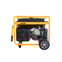 Generador a Gasolina 6.5KW, Jaula con Ruedas para Fácil Traslado y Encendido Electrónico