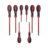 Juego de 8 Desarmadores con Aislante para Electricistas.