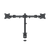 Montaje de escritorio articulado para 2 monitores de 13 a 27