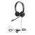 Jabra Evolve 30 Duo con conexión USB / 3.5mm, micrófono con cancelación de ruido y controlador en el cable con botones e indicadores LED (5399-823-309)