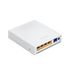 Punto de Acceso para Pared en 2.4 GHz,MIMO 2x2, Hasta 300 Mbps, 4 Puertos uno con Salida PoE. 100 mW de Potencia