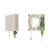 Caja Terminal de Fibra Óptica (Roseta) con un Acoplador SC/APC, color Blanco