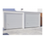Puerta de Garage de alta calidad, Lisa color blanco 10X7 pies,  AISLADA, Estilo Americana.