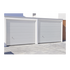 Puerta de Garage de alta calidad, Lisa color blanco 20X7 pies,  AISLADA, Estilo Americana.
