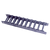 Organizador de Cable Horizontal RouteIT, Sencillo, Para Rack de 19in, 4in de profundidad, 1UR