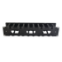 Organizador de Cable Horizontal RouteIT, Sencillo, Para Rack de 19in, 4in de profundidad, 2UR
