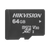Memoria microSD / Clase 10 de 64 GB / Especializada Para Videovigilancia / Compatibles con cámaras HIKVISION