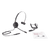 Diadema monoaural con tecnología antishock para teléfonos IP FANVIL y Polycom con micrófono de cancelación de ruido, larga durabilidad