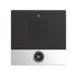 Mini video Intercomunicador para hotelería y hospitales, con diseño elegante, PoE, cámara 1Mpx, 1 botón, 1 relevador integrado de salida y entrada.