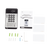 Portero IP con 2 líneas SIP, relevador integrado, teclado numérico y lectora de tarjetas RFID para control de acceso, PoE