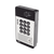 Portero IP con 2 líneas SIP, relevador integrado, teclado numérico y lectora de tarjetas RFID para control de acceso, PoE