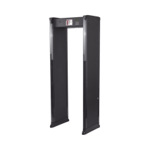 Arco Detector de Metales de 6 Zonas para Intemperie con Anclaje para Fijarse al Piso. Incluye Sensor IR para evitar falsas Alarmas / Certificado por la Administración Federal de Aviación de EE. UU. (FAA)