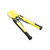 Pinza multifuncional Pelacables, con terminal de pestaña, prensado automático de color amarillo.