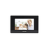 Monitor 7" color negro, alta definición (HD), con entrada para microSD para grabacion