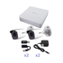 KIT TurboHD 720p / DVR 4 Canales / 2 Cámaras Bala (interior - exterior 2.8 mm) / Hik-Connect