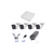 KIT TurboHD 720p / DVR 4 Canales / 4 Cámaras Bala (exterior 2.8 mm) / Transceptores / Conectores / Fuente de Poder Profesional