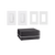 Kit de RA2 Select, para el control de iluminación. inicie su proyecto con LUTRON, fácil de instalar y programar.