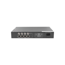 Kit de 4 canales de para transmisión de ALIMENTACION ( de 36 Vcd a 12Vcd )  y VIDEO (HD-TVI) a distancias de hasta 250 mts.