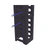 Kit Organizador Vertical de Cable Sencillo para Rack Abierto de 24 Unidades para EIQR3224 y EIRL5524DR.