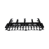 Organizador de Cables Horizontal NetManager, Doble (Frontal y Posterior), Para Rack de 19in, 1UR
