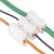 Conector tipo PUSH de 3 Contactos / Para una Conexión Rápida / Puentes de Cables