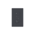 Atenuador (Dimmer) de pared. Aumenta/Disminuye Intensidad de Iluminación. No requiere cable neutro, integrable al HUB de Caseta y su App.