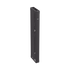 Organizador Vertical Doble PatchRunner™, Para Rack Abierto de 45 Unidades, 6in de Ancho, Color Negro