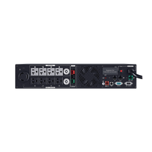 UPS de 3000 VA/3000 W, Topología Línea Interactiva, Entrada 120 Vca NEMA L5-30P, Onda Senoidal Pura, Torre o Rack de 2 UR, Con 8 Tomas 5-20R y 1 L5-30R